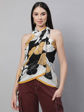Women Mustard Floral Printed Casual Stoles