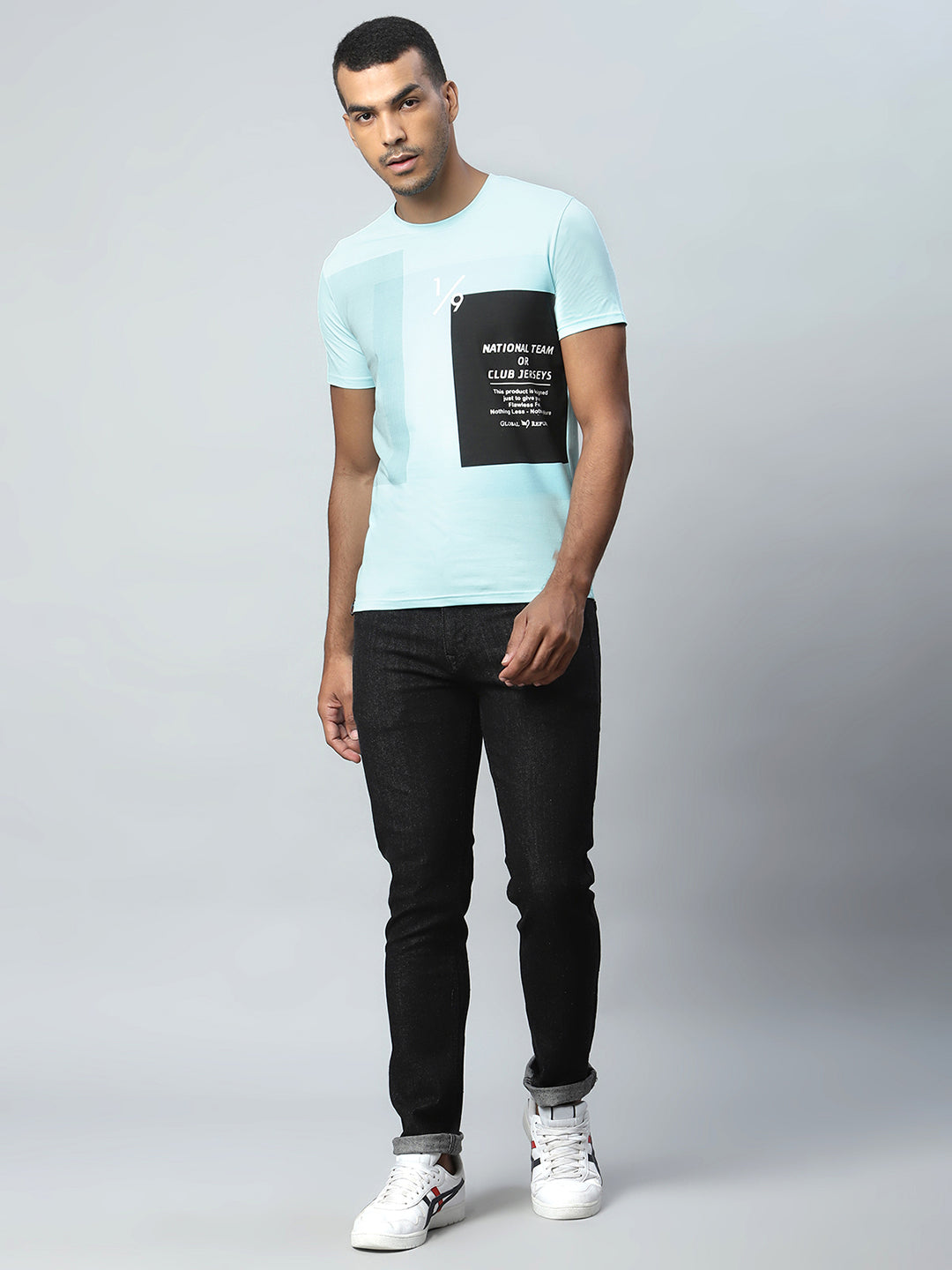 Men Black Casual Jeans