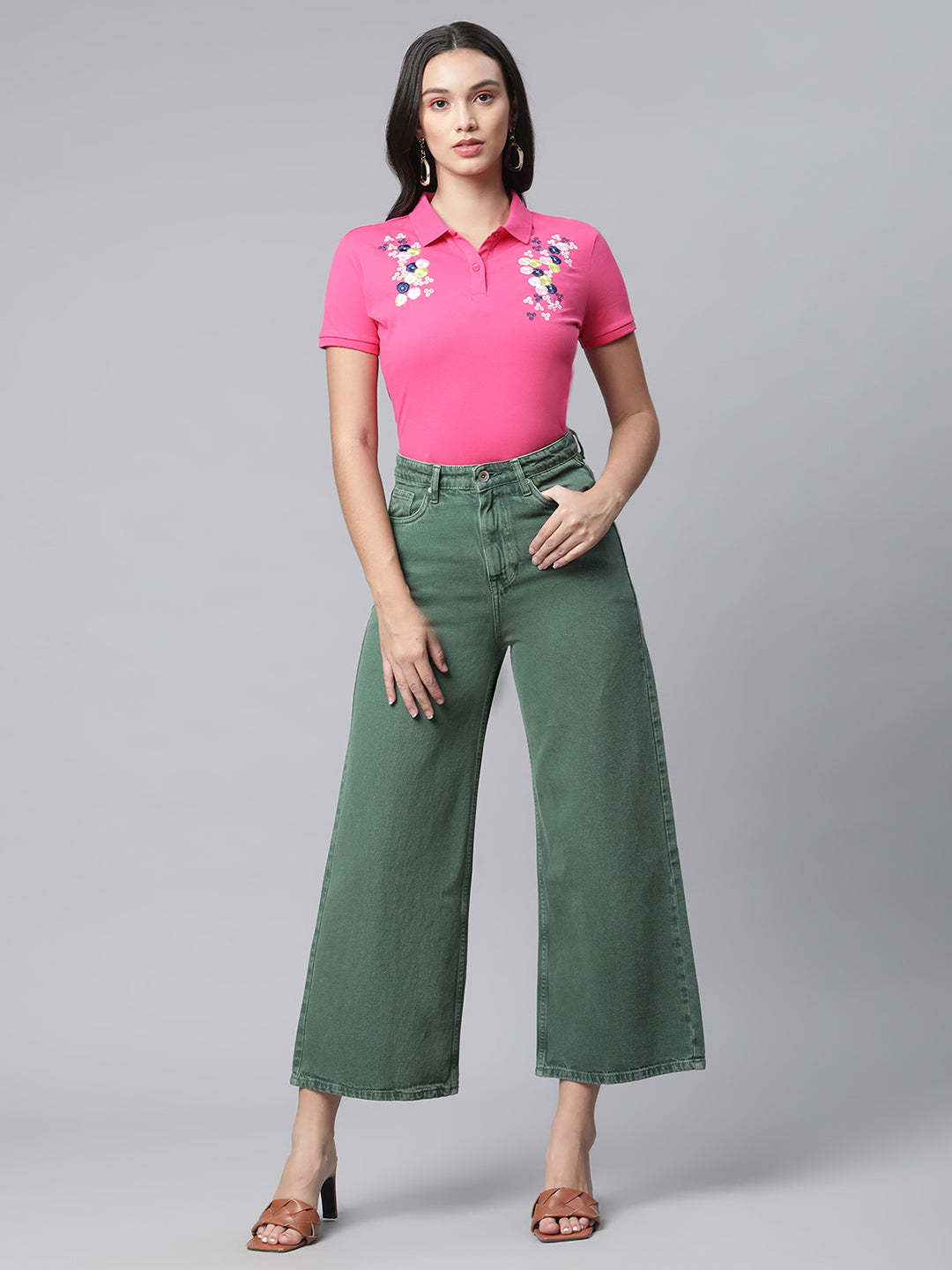 green jeans for women