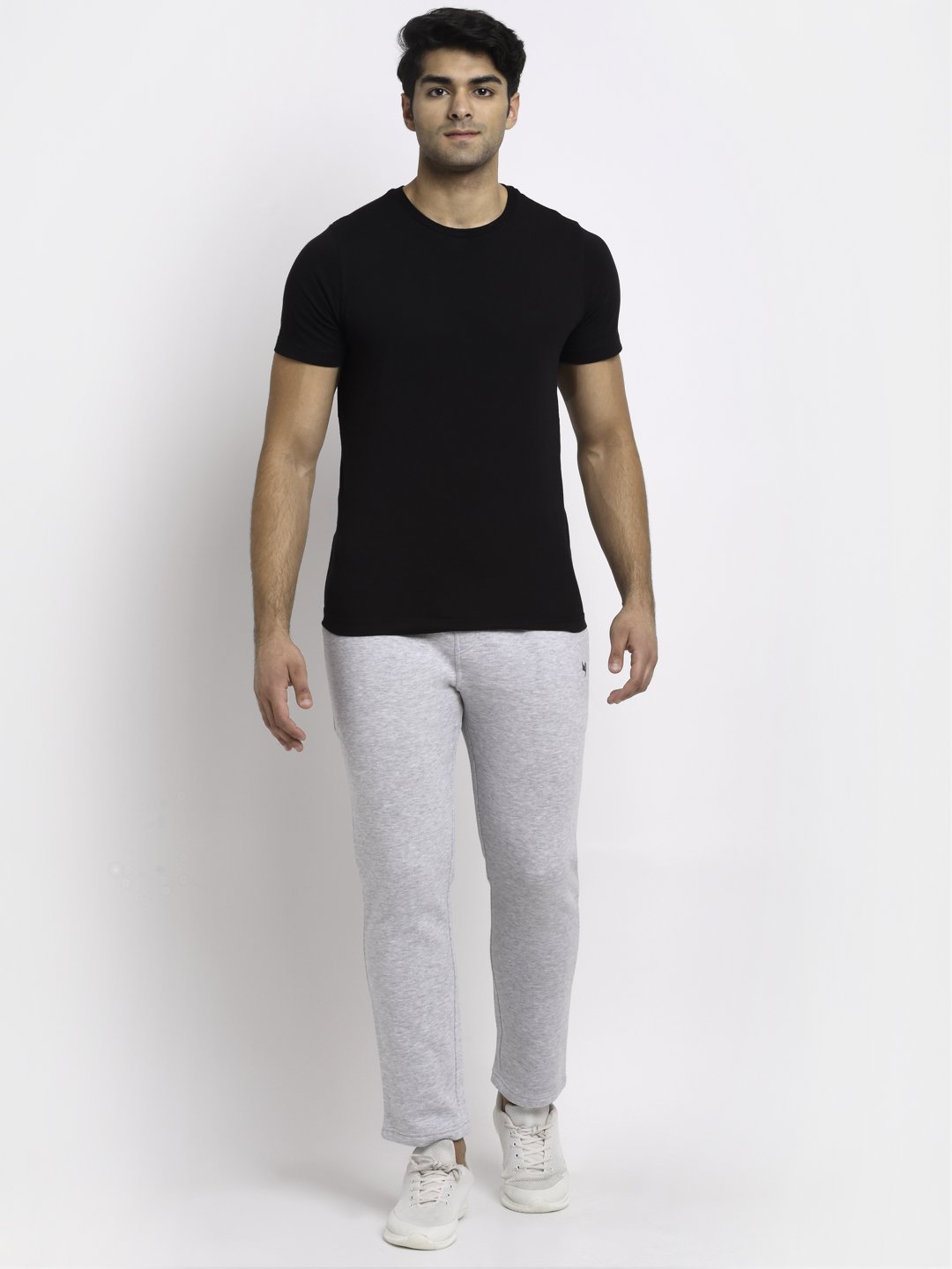 Men Grey Hosiery Solid Lower
