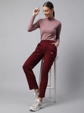 wine logo straight leg mid rise lower