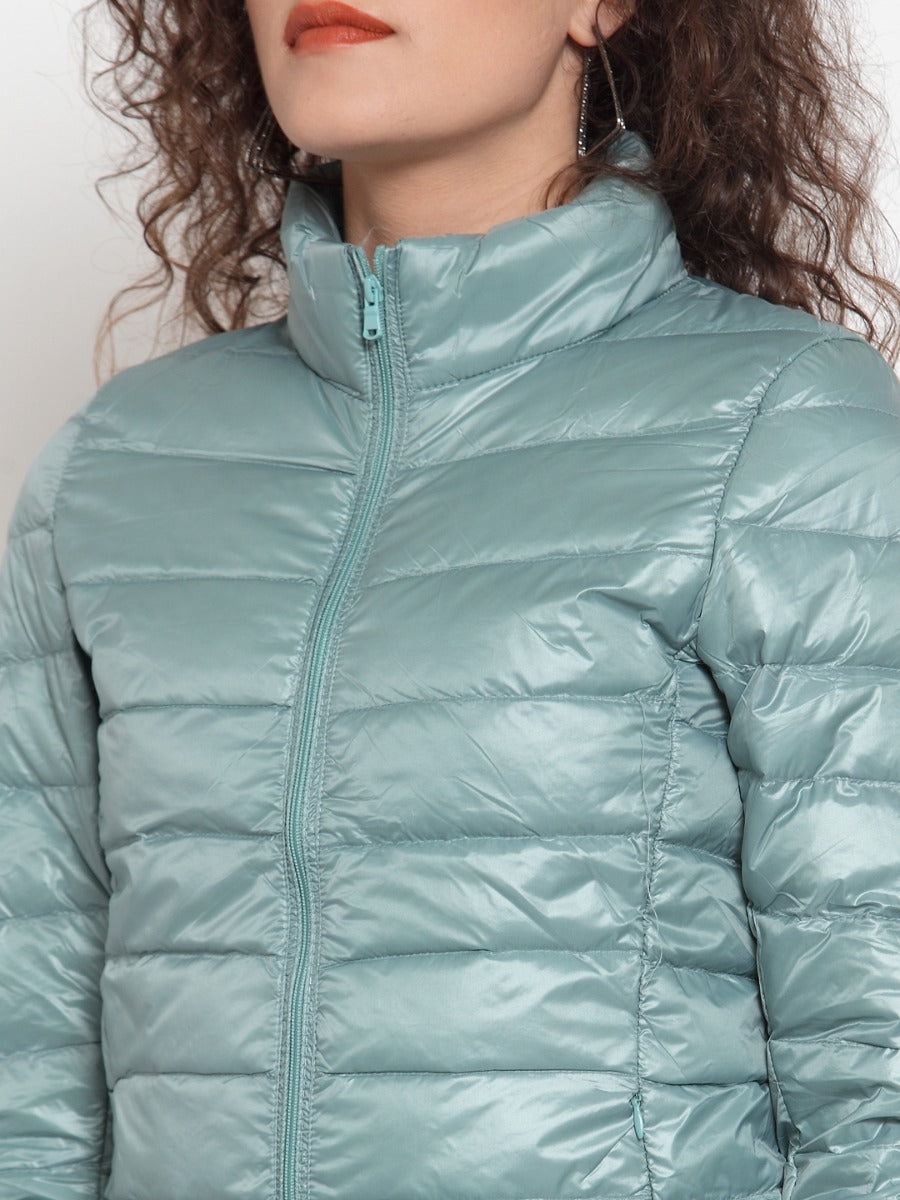 Women Teal Jackets