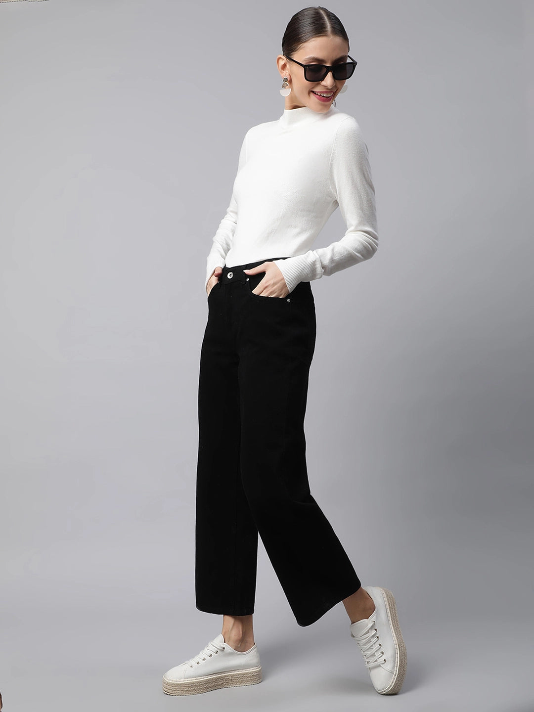 ankle length jeans
