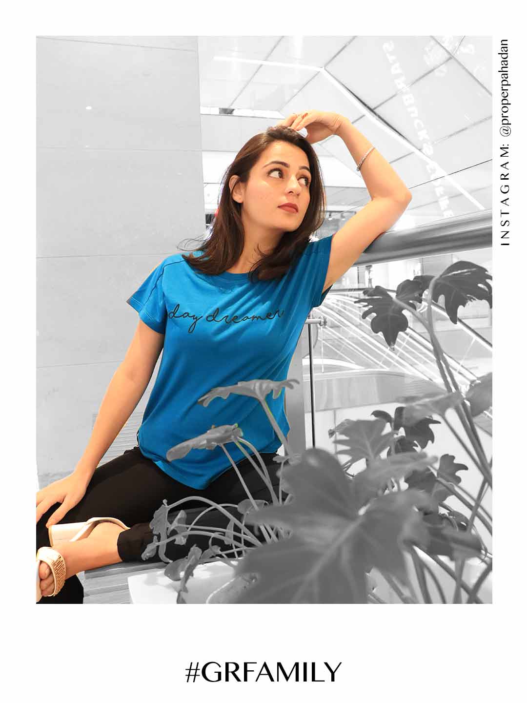 Women Alpha Printed Solid T-Shirt