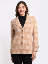 Women Khaki Notched