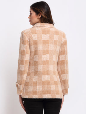  Khaki Notched Lapel 