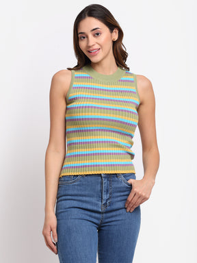 knitted tank vest