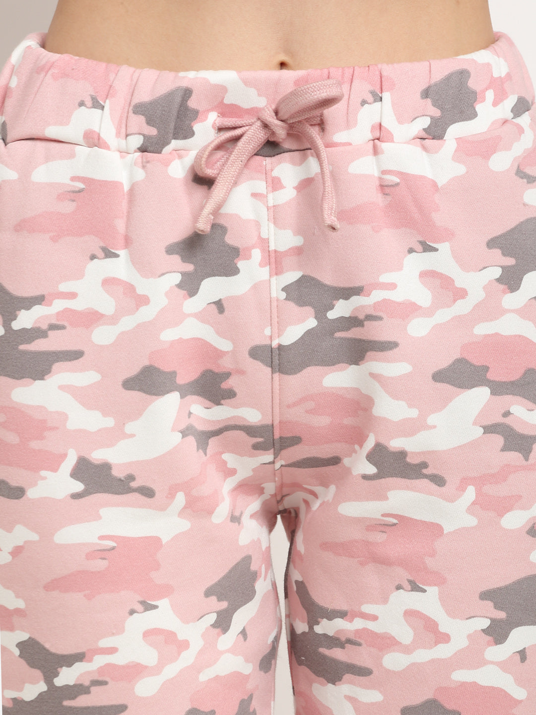 Pink Printed Hosiery Lower 